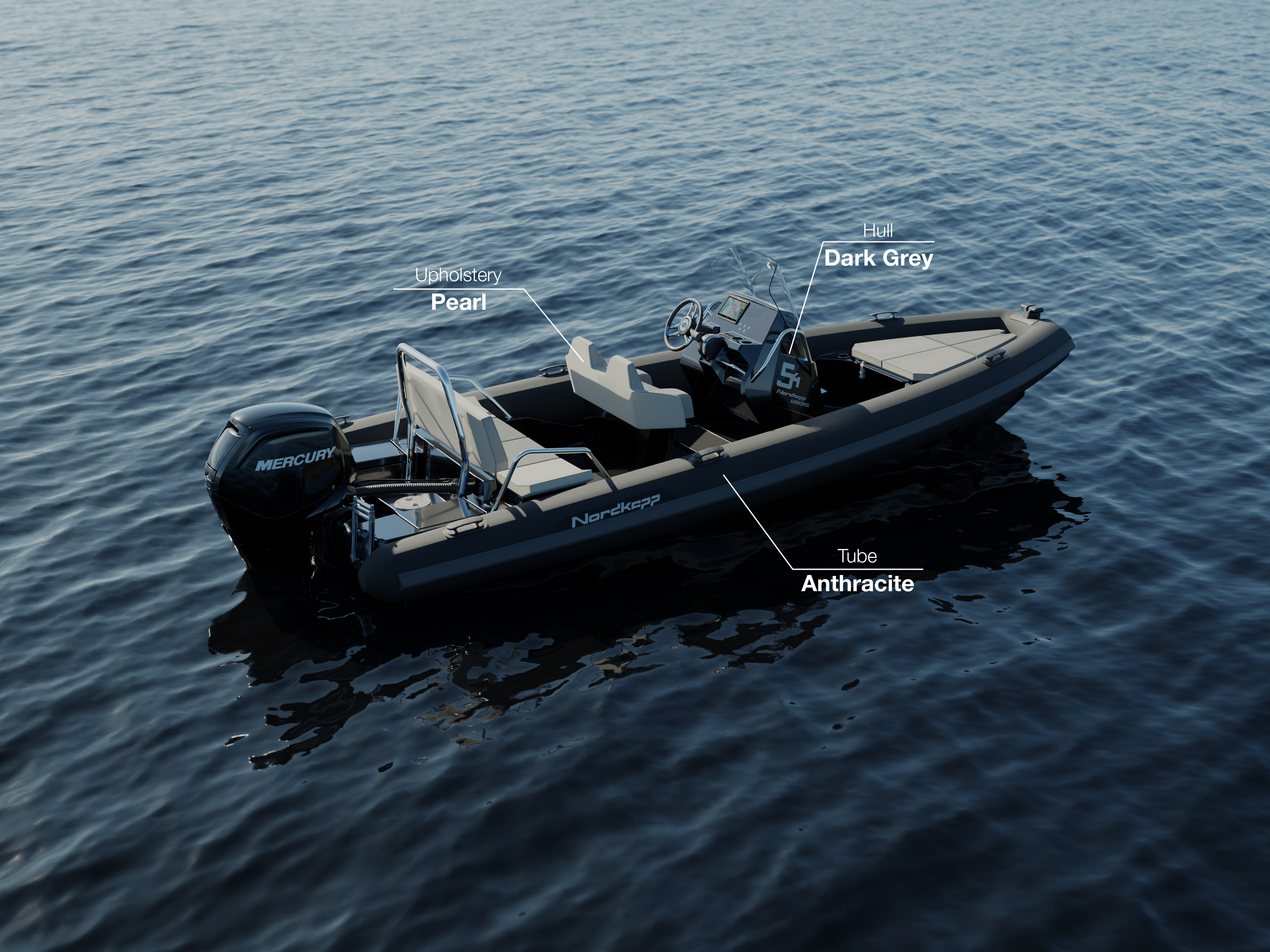 AB5.4 Daylight Black Grey Pearl