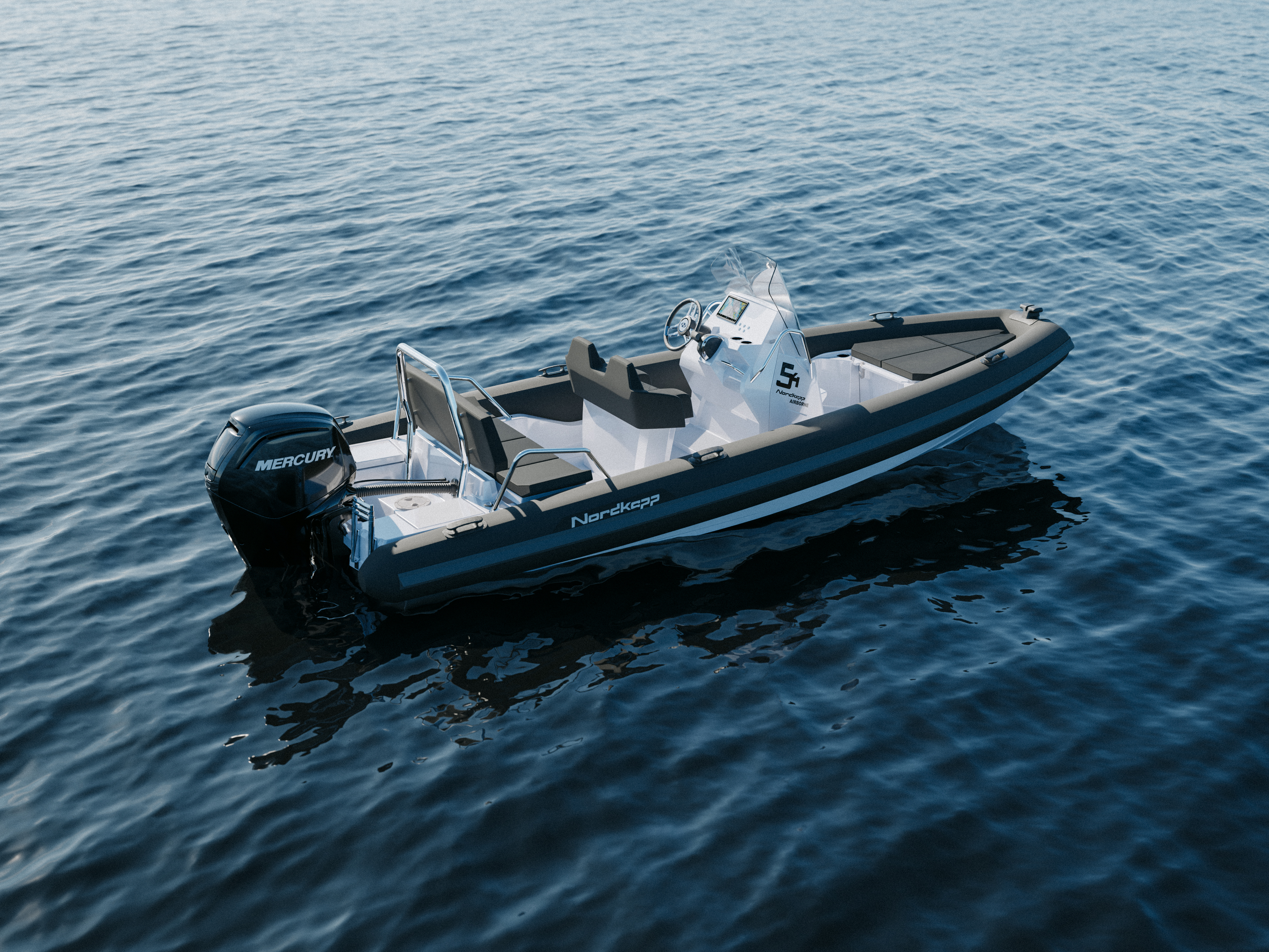 AB5.4 Daylight Black White Space Grey