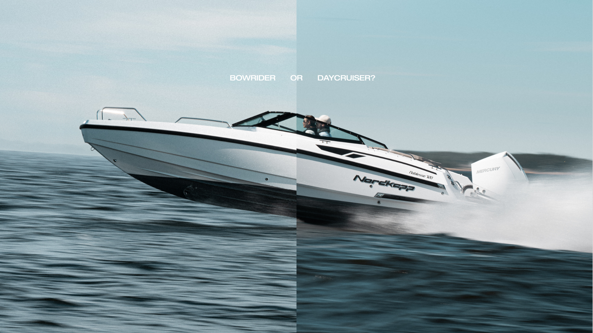 Bowrider eller daycruiser?