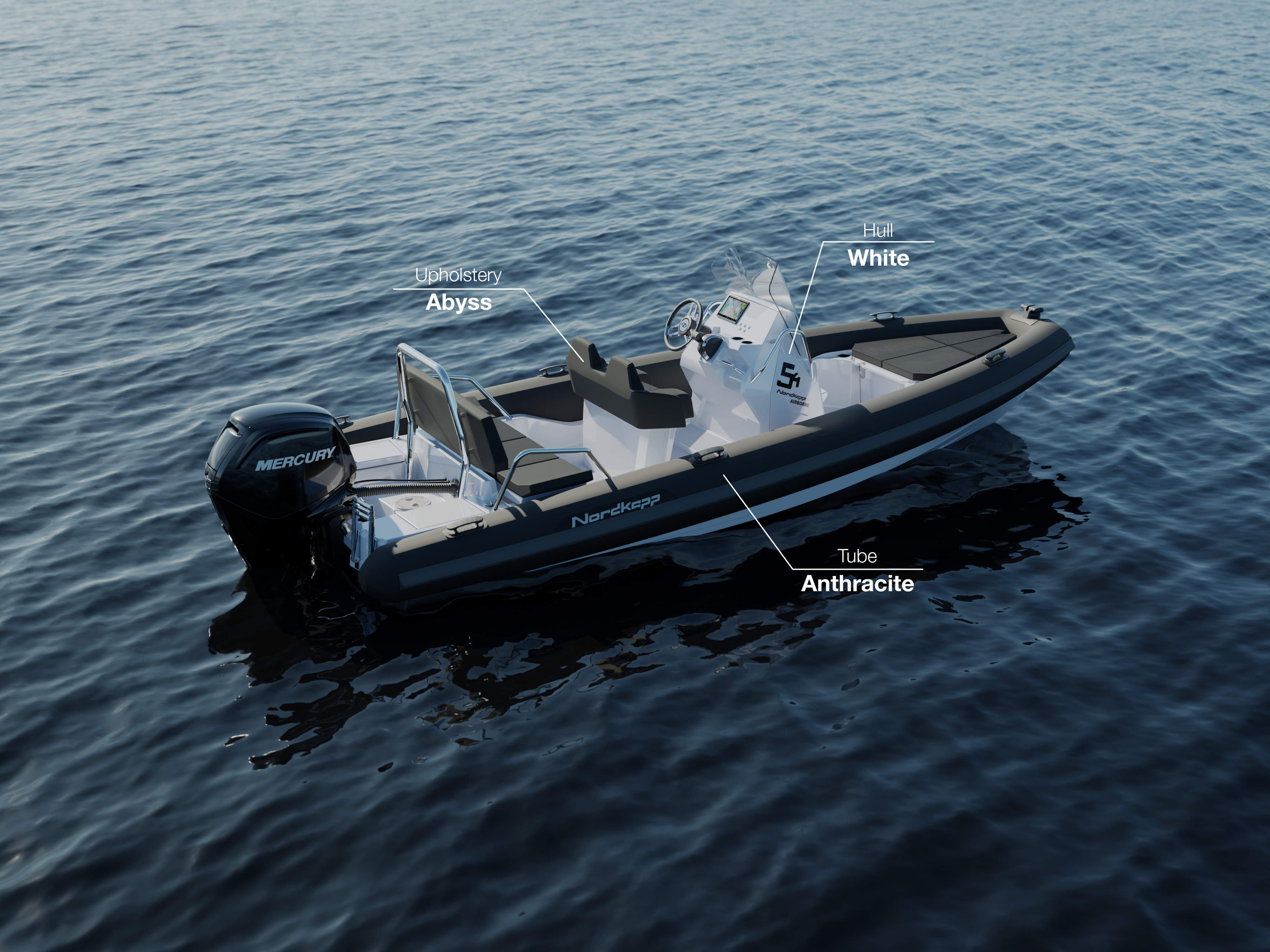 AB5.4 Daylight Black White Abyss