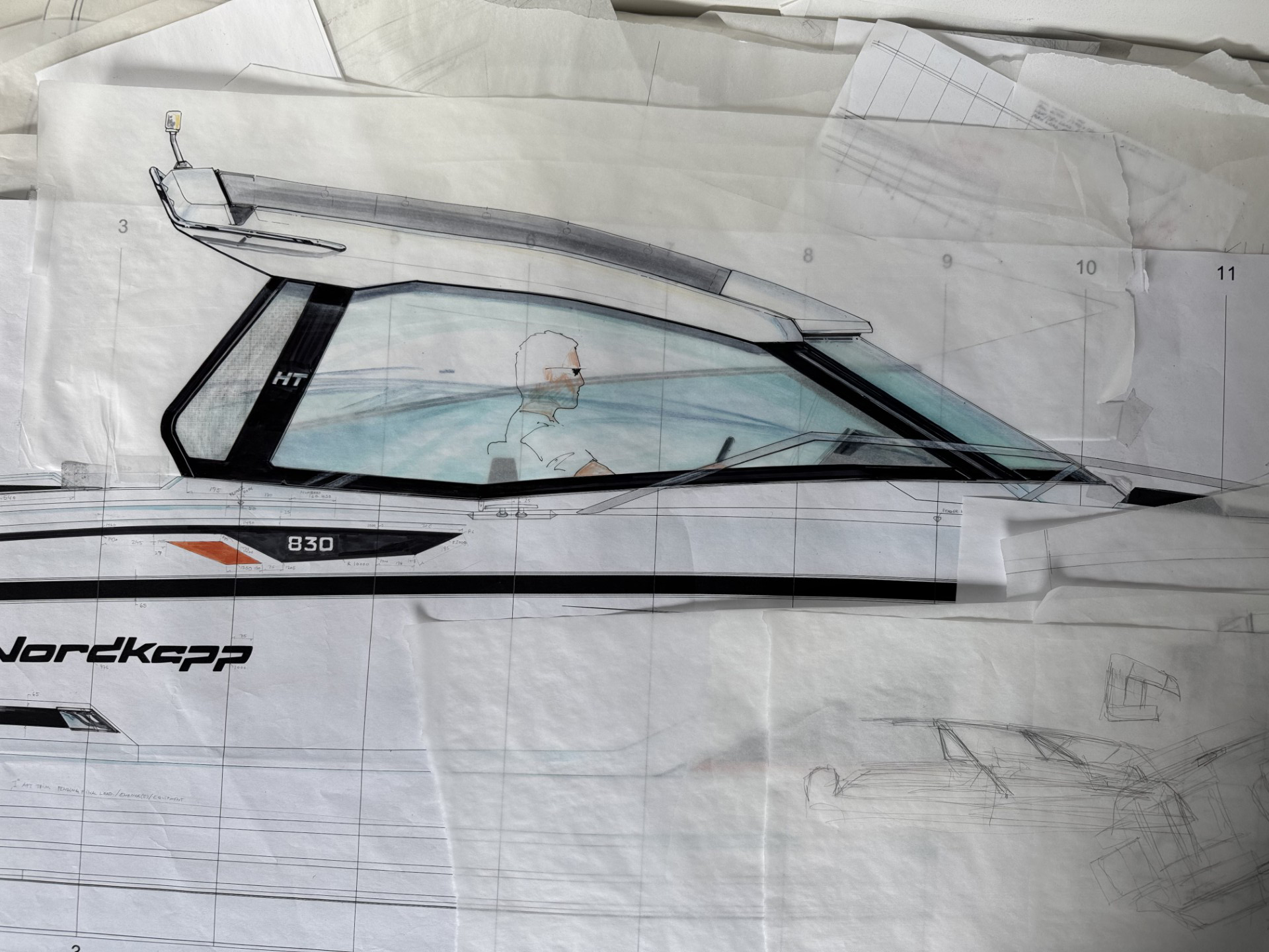 Comtesse 830: Designerens tanker